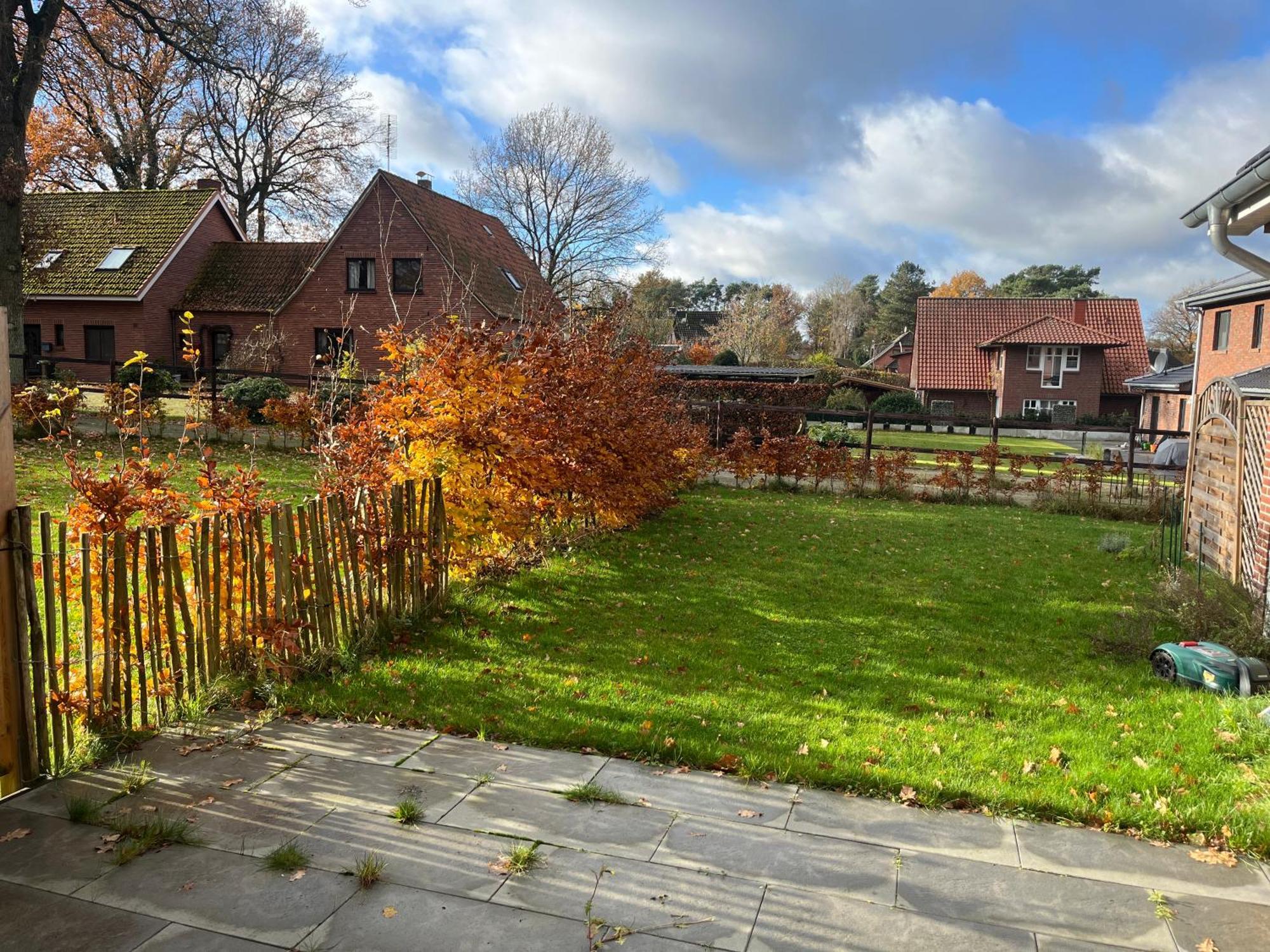 Fewo Brauel Am Nordpfad Zevener Geest - Ruhige, Moderne 2 Zimmer Wohnung, Ladestation, Parkplatz, Wlan, Garten מראה חיצוני תמונה